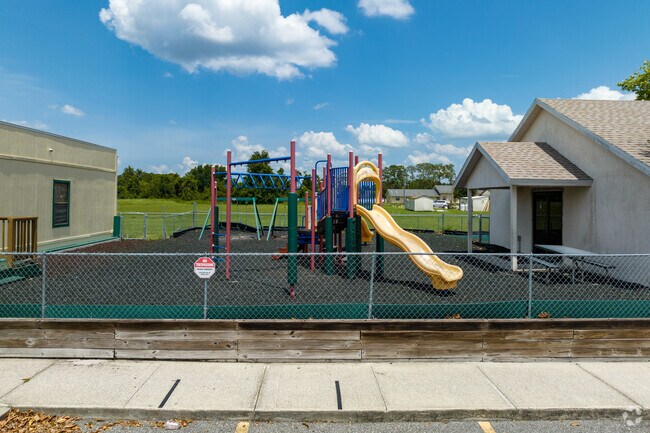 Students at Osceola Adventist Christian School in Remington can enjoy recess outdoors.