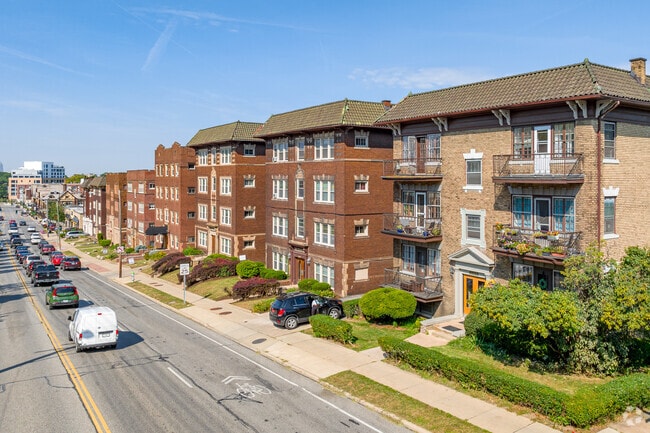 Historic Apartments are sought after by renters in Cedar-Fairmount.