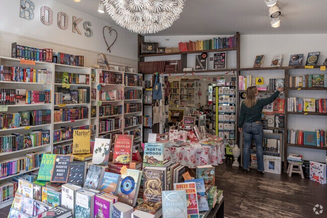 Booksy is a wonderful book store in Pound Ridge that also has a vintage record section.