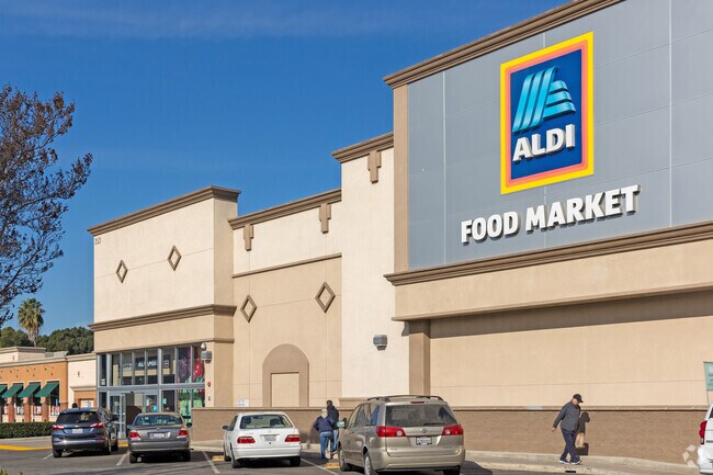 Aldi is one of many big box retailers in Alhambra.