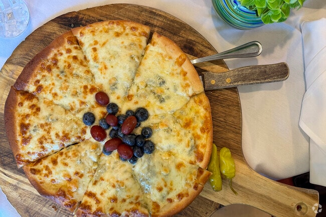 Fruit on pizza? The folks at Mario Fazio’s create some amazing meals in Wickliffe.