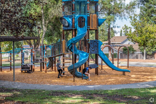 Your kids will love the playground at Crestmont Park.