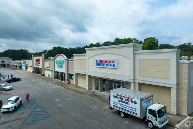Shopping centers in Forestdale supply stores like Cititrends for Smithfield Estates residents.