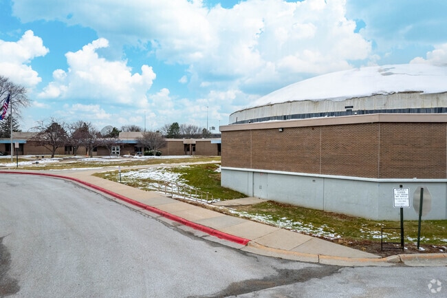 Westside High School West Campus can be found south of the Rockbrook Village shopping center.