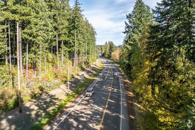 Silver Lake connects to Castle Rock and Interstate 5 via Spirit Lake Highway.
