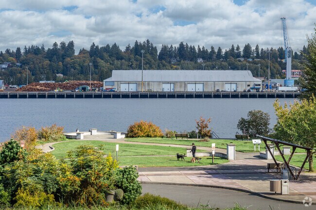 Enjoy the greenery at West Bay Park in Olympia.