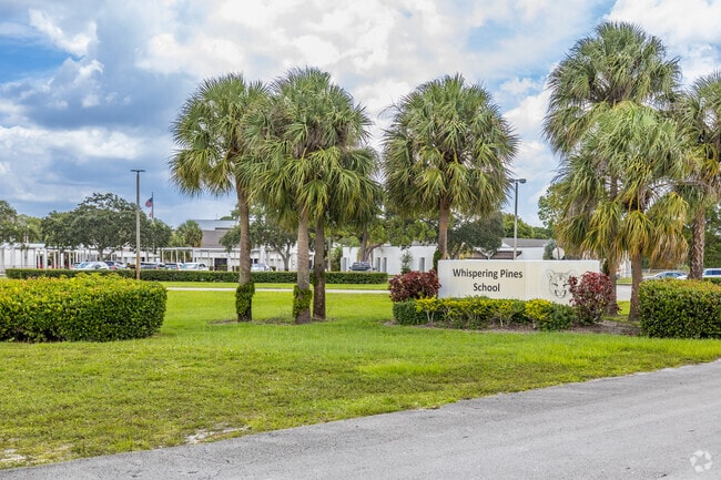 Whispering Pines Exceptional School is a K-12 school.