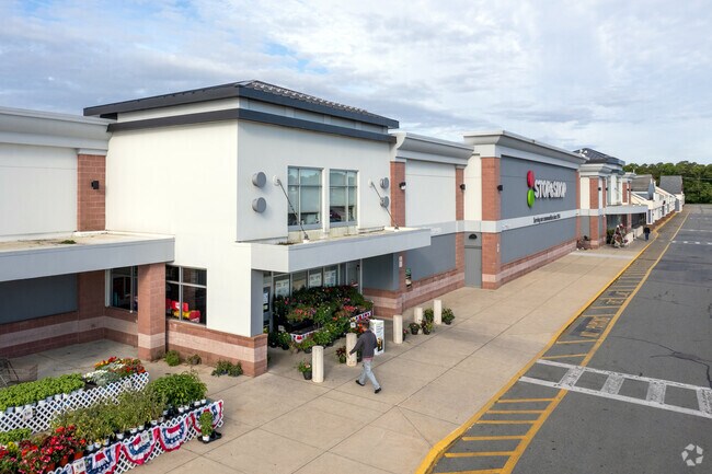 You're not far from shopping along Cranberry Highway near White Island Shores neighborhood.