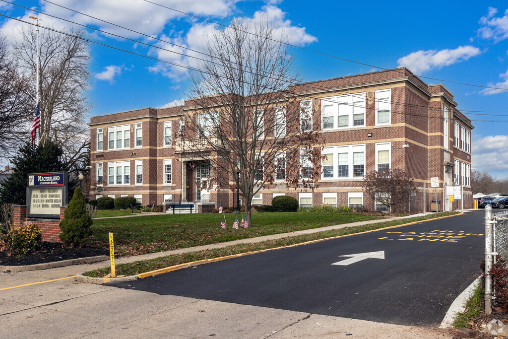The MacFarland Intermediate School is a public, accredited school serving areas near Bordentown.