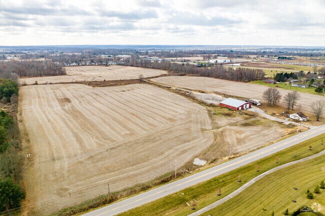 Farmland makes up a large portion of the Berlin area.