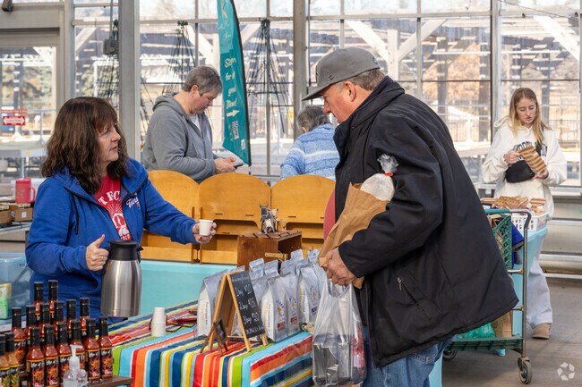 Scott Highlands locals can head to the Apple Valley Winter Farmers Market for farm fresh products.