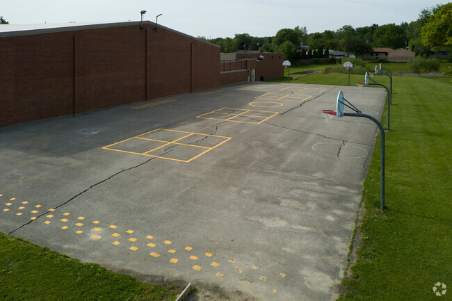 Goodrell Middle School has a variety of outdoor activities so students can enjoy each day.