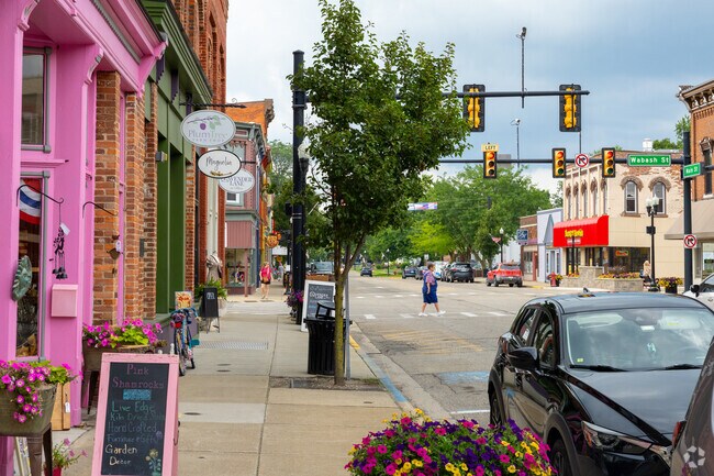 York Township residents are a short drive away from Downtown Milan's shopping and dining.