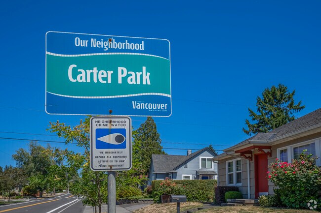 Carter Park is an idyllic residential neighborhood in Vancouver, Washington.