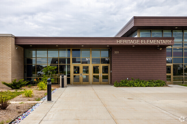 Heritage Elementary School Entrance