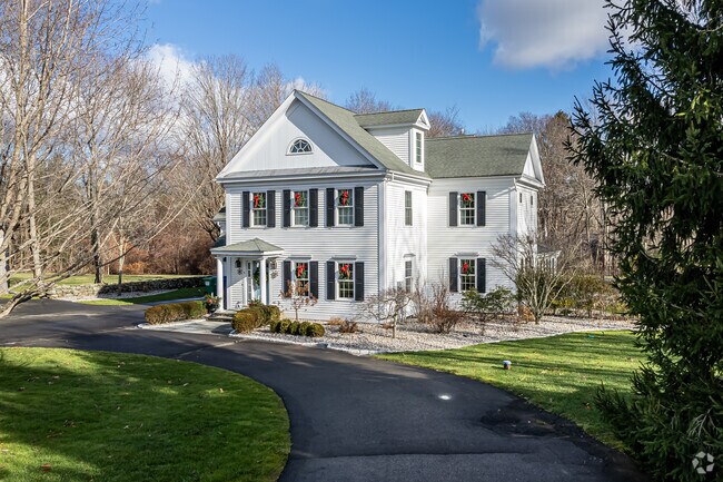 Newer homes in Killingworth are often built with a traditional look that fits the town's past.