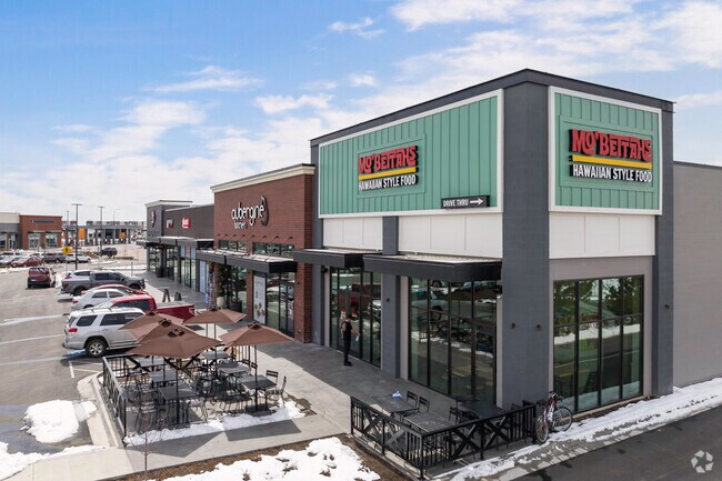 Dine at MoBetta's Hawaiian Style Food or Aubergine Kitchen at Station Park.