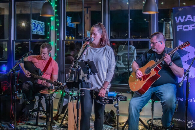 Waiting For Ray was playing live acoustic music in South Fayette at OTB near Bridgeville.