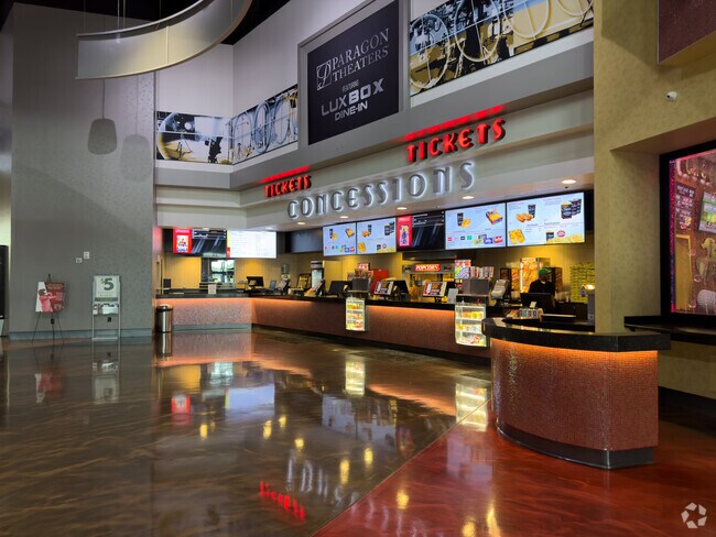 Paragon Theaters in Morrisville has a fully stocked concession stand.