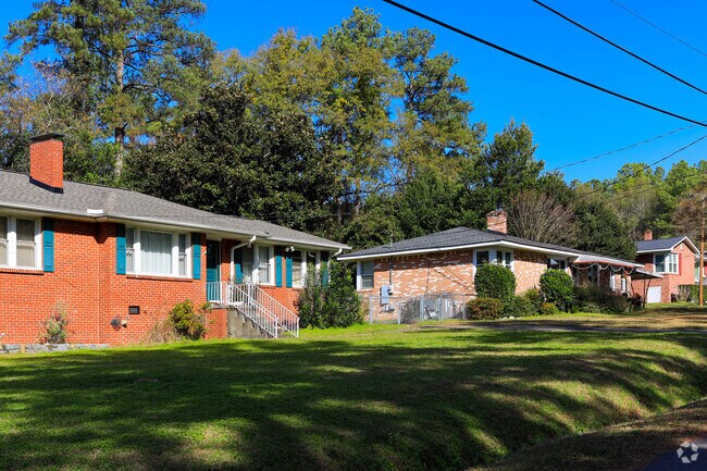 Brick ranches are a common home style in Danny's Terrace.
