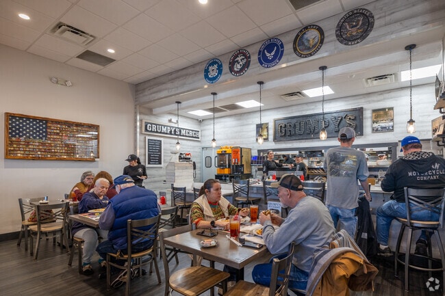 Grumpys is an all-time favorite eatery in Middleburg, with good food and a friendly staff.