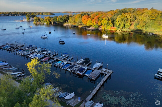 Slip your boat at Saint Louis Bay in Deephaven.