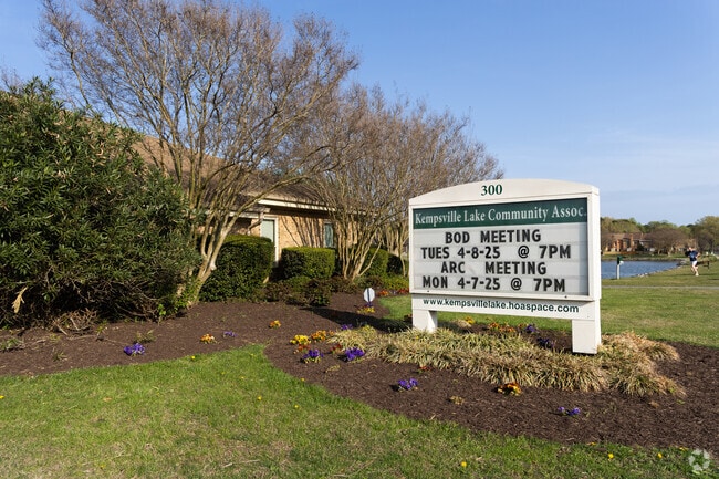 The Kempsville Lake Community Association manages amenities and events for residents.