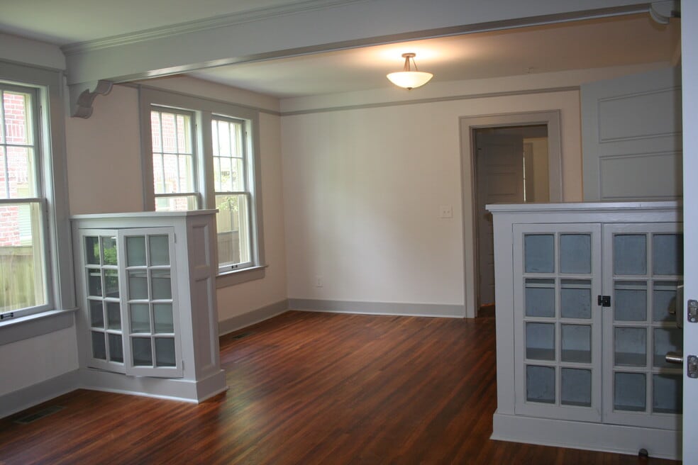 Living & Dining with all the historic detail!