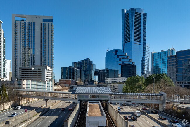 The MARTA Buckhead Station is a quick way to get into Midtown or Downtown Atlanta.
