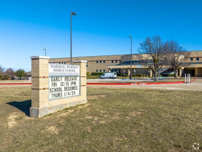 Marshall Durham Middle School is graded a B- according to Niche.com.