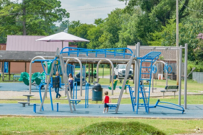 Families can bring their children to the playground at Gilbert Stephenson Park, Fort Oglethorpe.