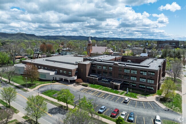 Aquinas Middle School is a private Catholic school.