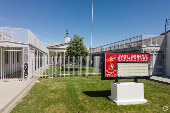 Jane Addams Elementary: A place of learning and growth in the Dairy neighborhood, Long Beach.