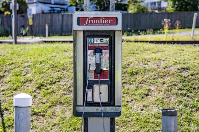 Residents are proud to still have a working pay phone in Westover.