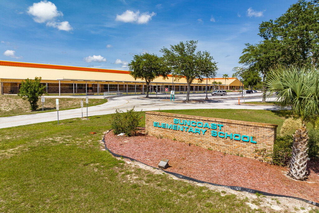 Suncoast Elementary School located in Spring Hill, Florida.