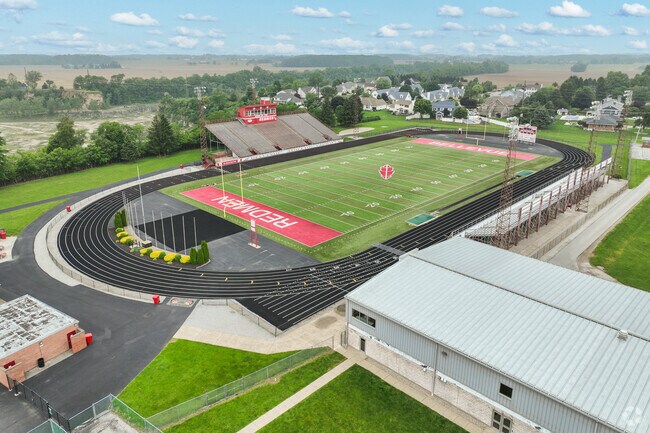 Bellevue High School is a public school in Bellevue that has a student teacher ratio of 15 to 1.