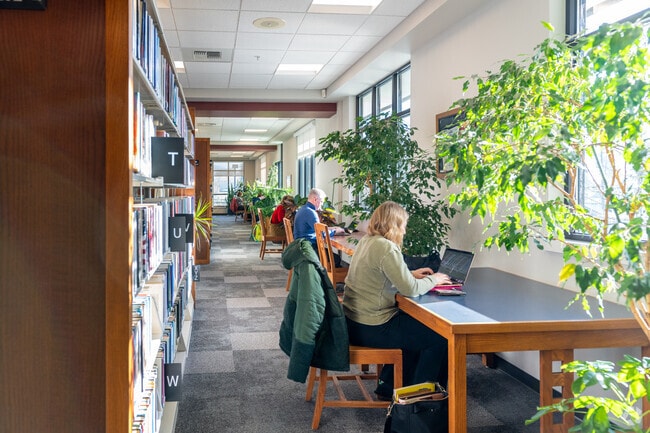 Sandpoint features a public library at the heart of the city.