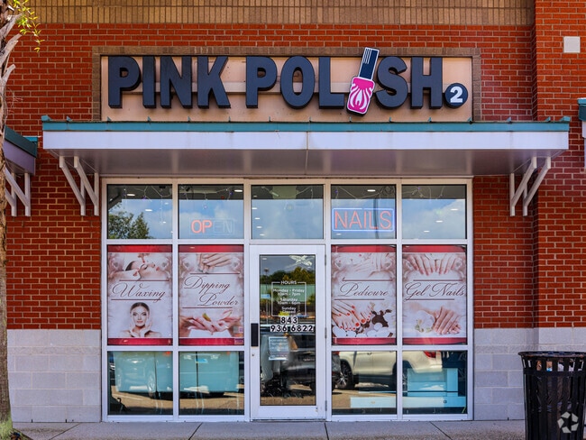 Residents of Darrell Creek can enjoy a manicure or pedicure at Pink Polish.