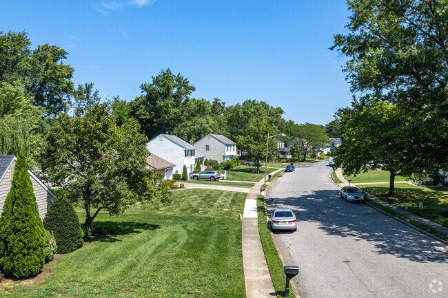 Cinnaminson is a walkable neighborhood good for taking a stroll jog or walk the dog.