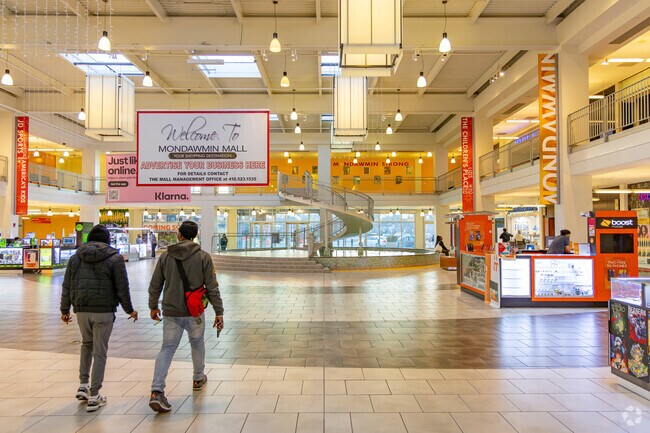 Shopping is made easy at Mondawmin Mall in Baltimore, Maryland.