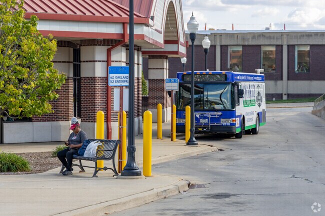 Montgomery Hills residents can use the local transit system to get around the rest of Decatur.