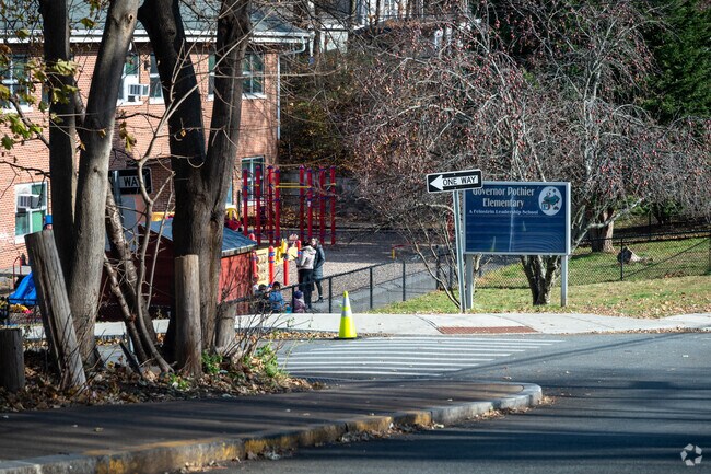 Governor Aram Pothier School is a public school located in Woonsocket, RI.