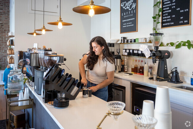 Delicious drinks are made fresh to order at Queen City Coffee Roasters in Plainfield.
