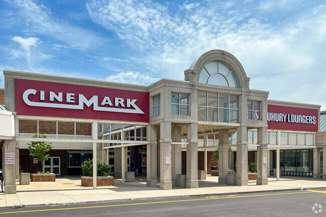 CineMark Movie Theater is conveniently located in Carriage Place Plaza in Misty Meadows.