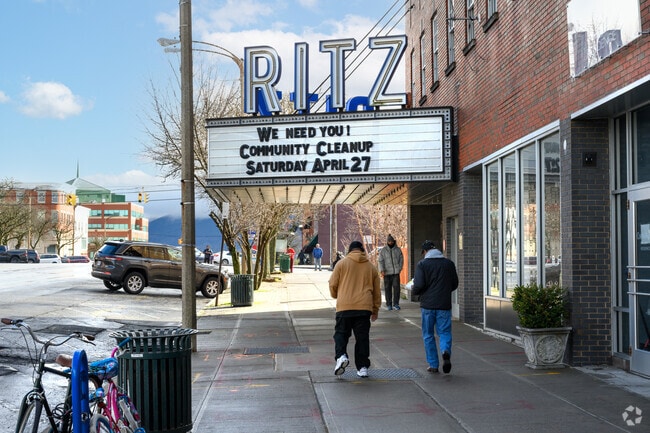 The historic Ritz Theater is an iconic landmark on Broadway in Newburgh, NY.