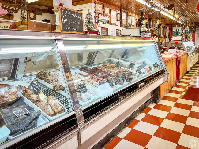 Plenty of fresh in meat from the butcher at Mom Wilson's in Marlboro.