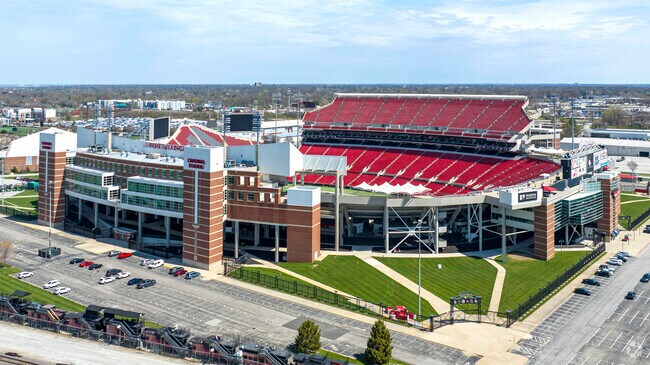 It’s fun to head over to Cardinal Stadium to watch a Cardinal football game.