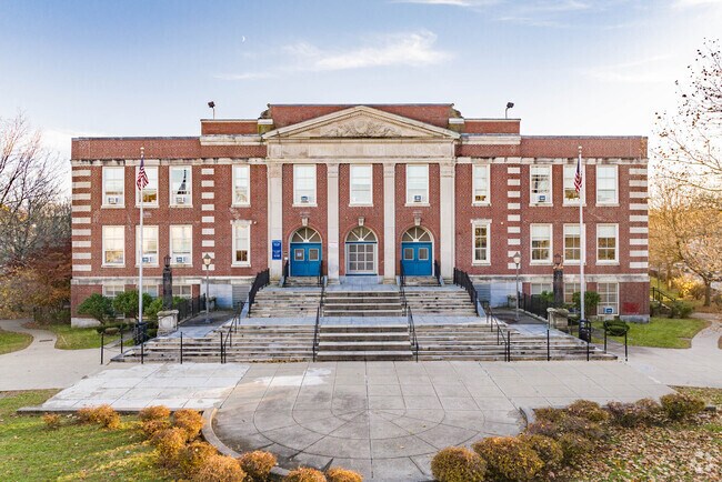 The New Mission High School in Hyde Park offers a unique and diverse academic curriculum.