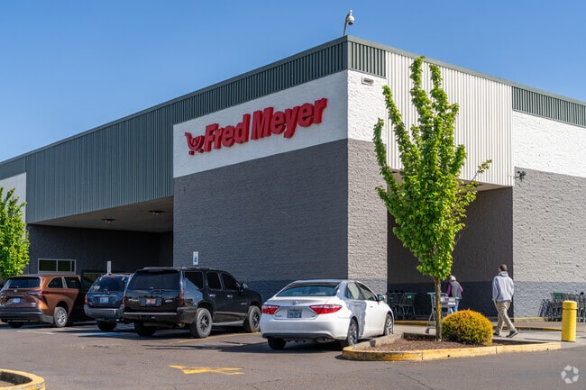 Fred Meyer has groceries and household items about 20 minutes away from Shedd.
