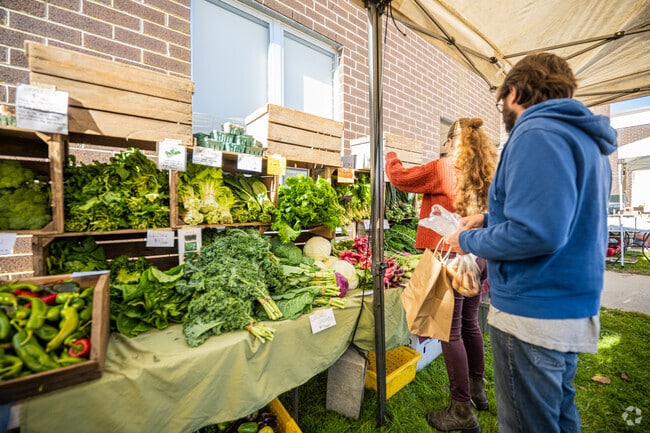 Local farmers markets in and around Tiverton offer a fresh, affordable option for produce.